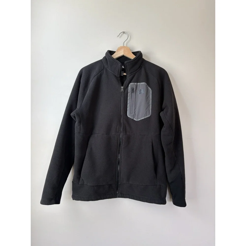 The North Face Jacket Mens Medium Black Chimborazo Sherpa Fleece Lined